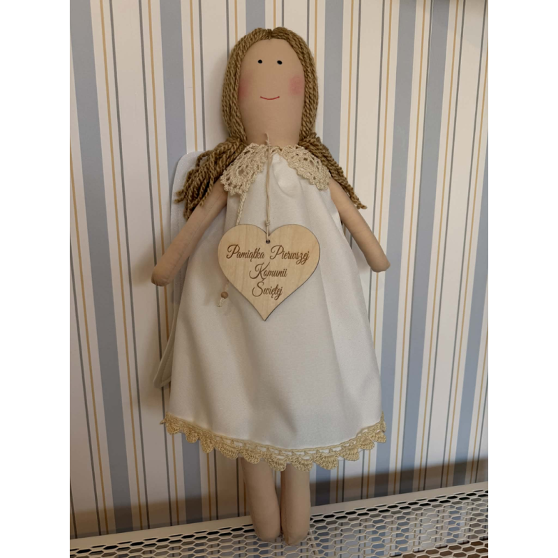 Anioł Komunijny z sercem